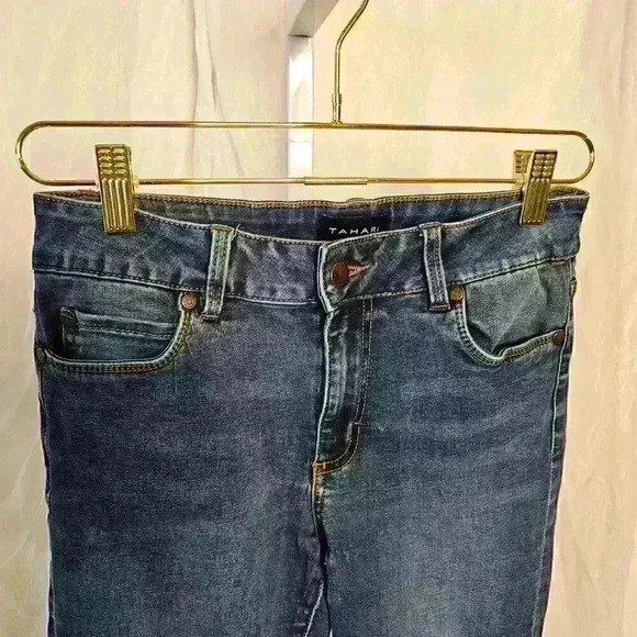 Tahari Kelly blue jean size 4/27 - Picture 4 of 6